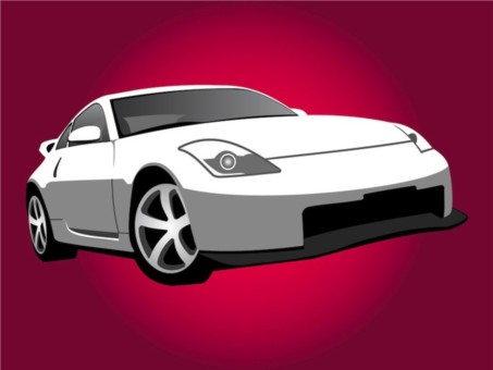 Nissan Car Illustration vector