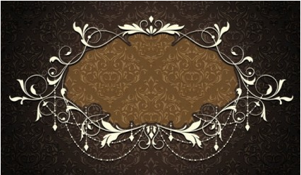 Nostalgishading lace 02 vector