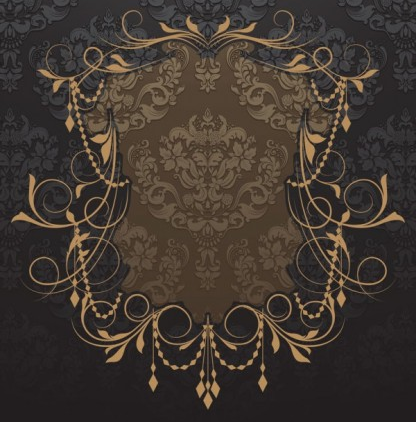 Nostalgishading lace 03 vector