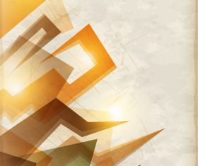 Old paper with abstract elements vectors