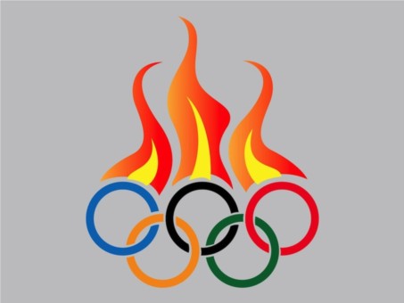 Olympic Fire design vectors