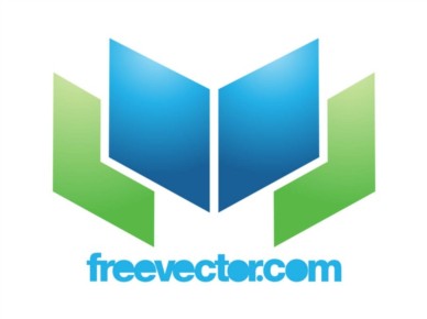 Open Book Logo vectors graphics
