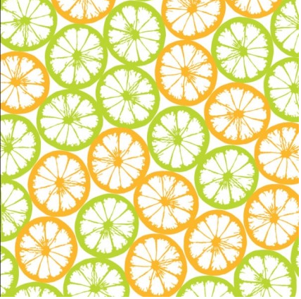 Orange block tiled background vector