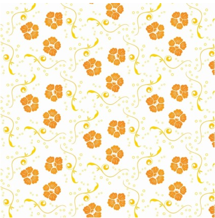 Ornamental Floral Pattern Free Vector vectors material