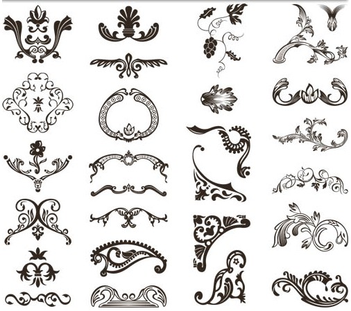 Ornaments free vector free download