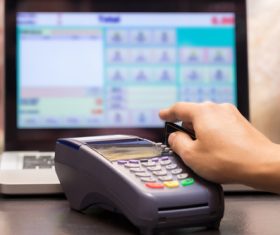 POS and credit cards Stock Photo 06