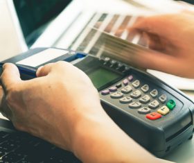 POS and credit cards Stock Photo 08