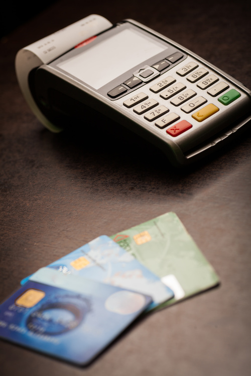 POS and credit cards Stock Photo 12