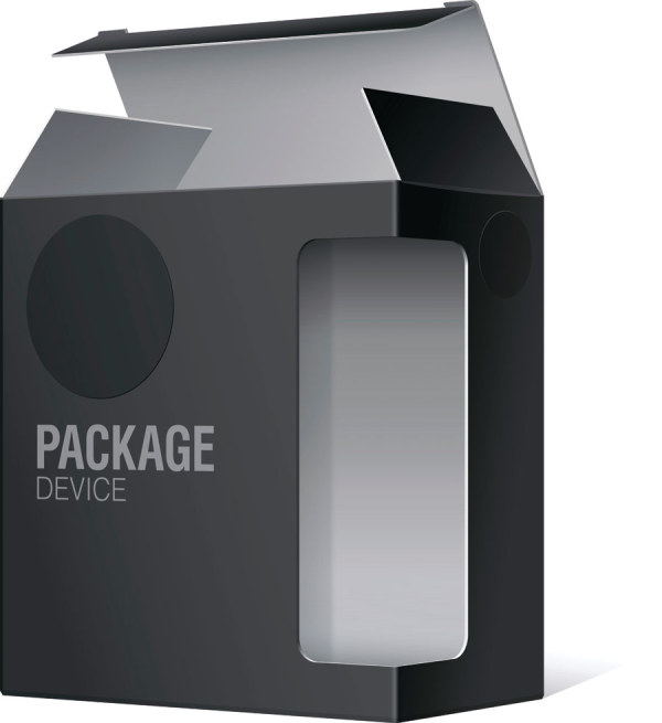 Package template 10 vector