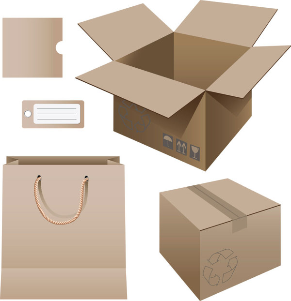 Package template 17 vector