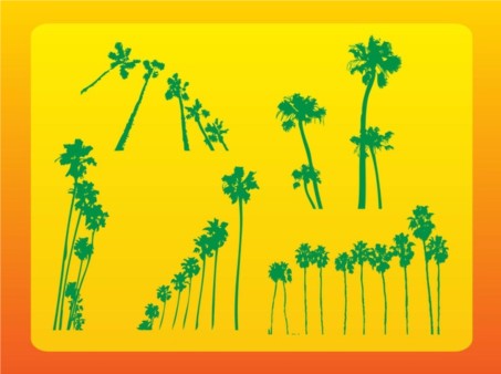 Palm Trees vector