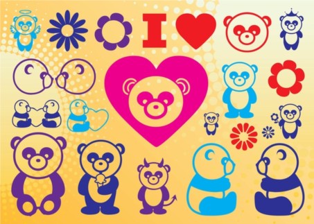 PandLove vectors graphic