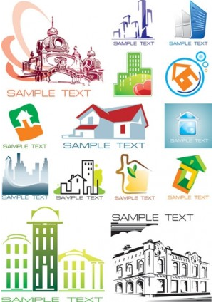 Pattern house subject vector