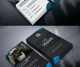 Photographer Business Card PSD Template
