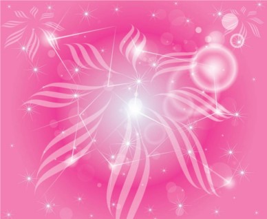 Pink Universe background creative vector