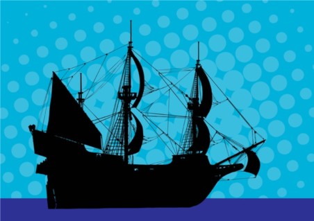 Pirate Ship vector