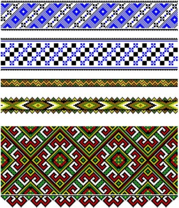 Pixel pattern set vector