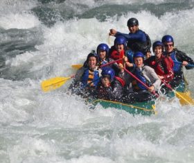 Play drifting people Stock Photo 01