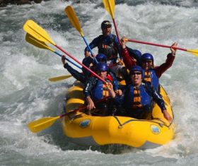 Play drifting people Stock Photo 02