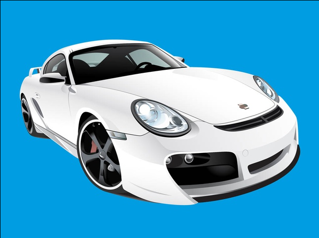 Porsche 911 vector design