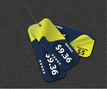 Price Tags Free vector