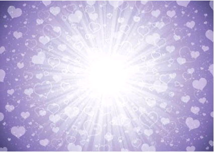 Purple Love Background vector