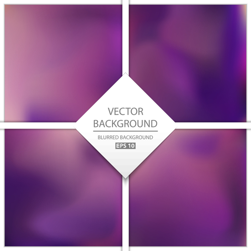 Purple blurred background art vectors graphic 03