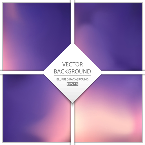 Purple blurred background art vectors graphic 04