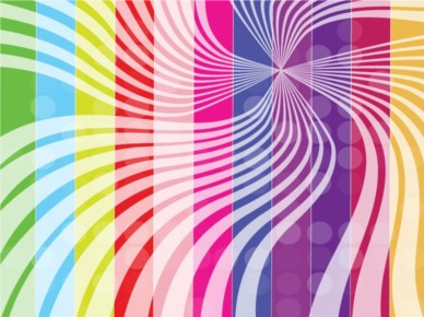 Rainbow Stripes Background vectors graphic