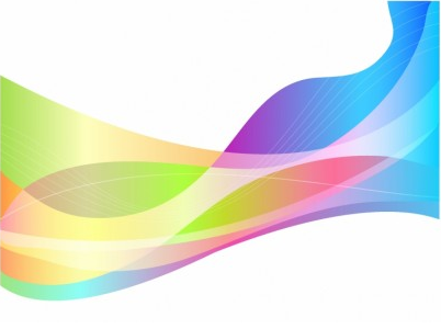 Rainbow background vector graphics