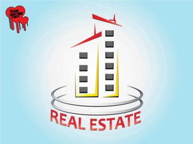 Real Estate Layout set vector
