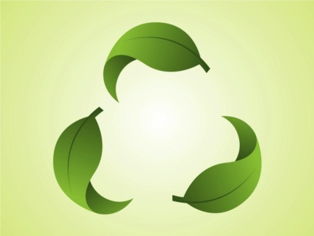 Recycling Leaves vector