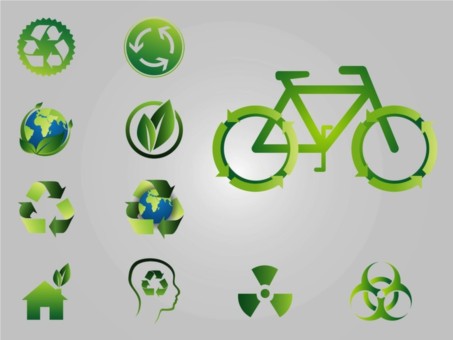 Recycling Logos vector