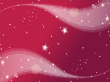 Red Background Stars vector