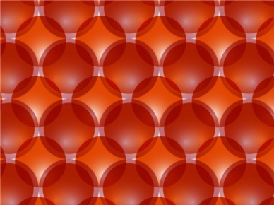 Red Circles Pattern vector