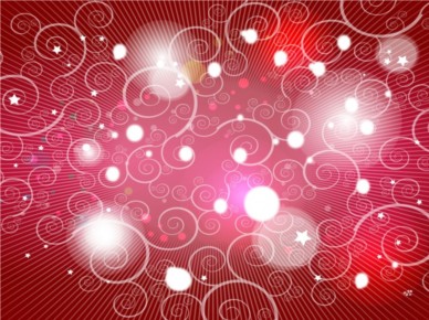 Red Spiral Shapes Background vectors material