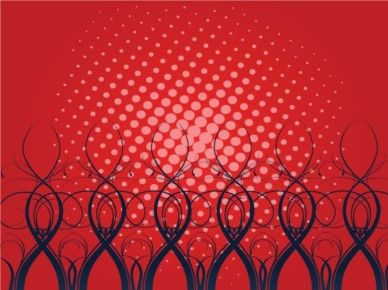 Red Vines Background design vector