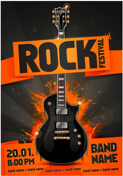 Rock Backgrounds art vector