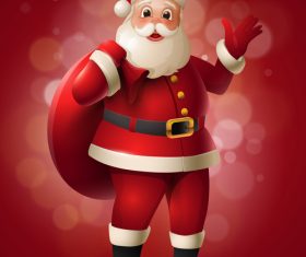 Santa boy illustration vector design 01