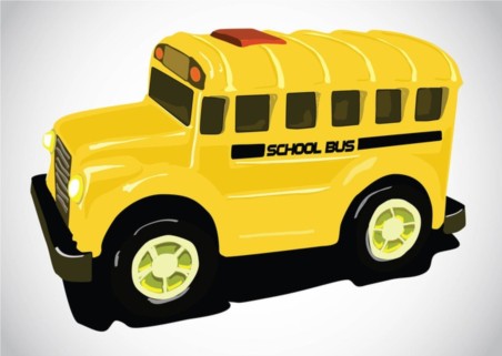 School Bus vector graphics