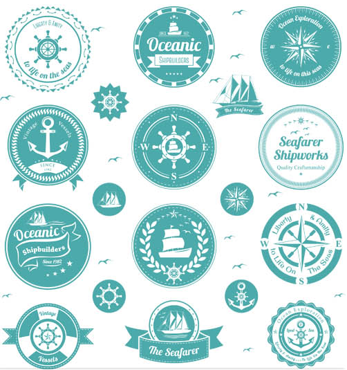 SeVintage Labels graphic vectors