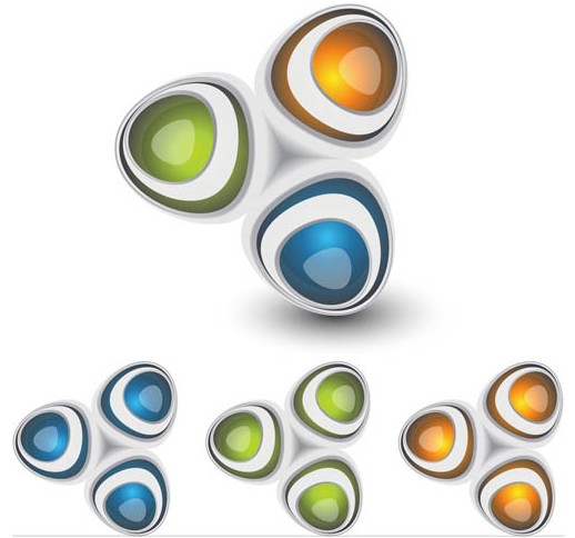 Shiny Creative Logo 2 vector