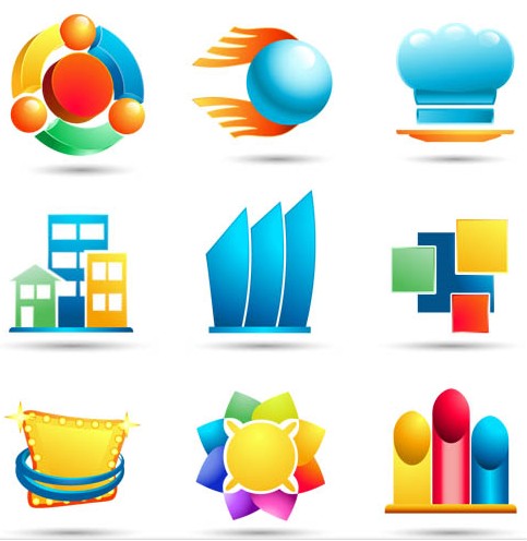 Shiny Design Icons vector design