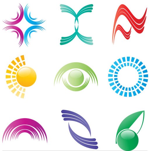 Shiny Logotypes vectors graphics free download