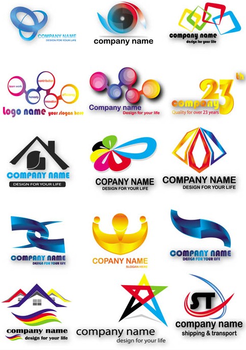 Shiny Logotypes graphic vectors graphics