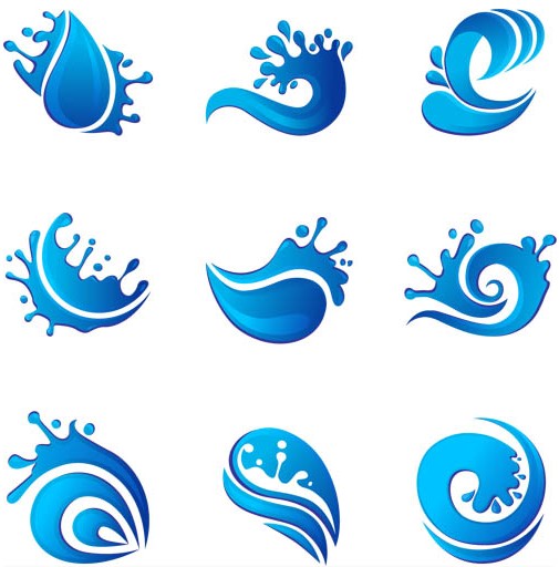 Shiny Water Logo vector