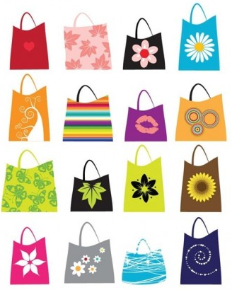 Shopping Bags Free vector