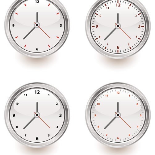 Simple clock vector