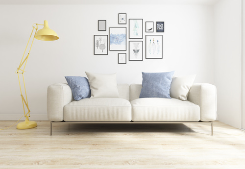 Simple home display interior decoration Stock Photo 01