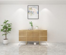 Simple home display interior decoration Stock Photo 11